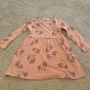 Little girls unicorn dress
